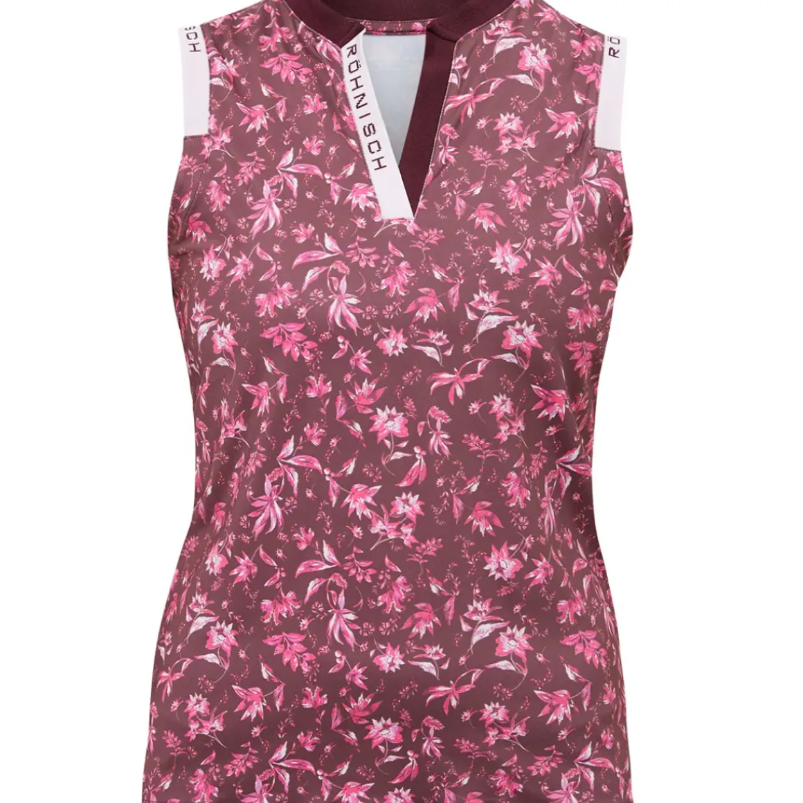 Rohnisch Ladies Abby Sleeveless Golf Polo Shirt
