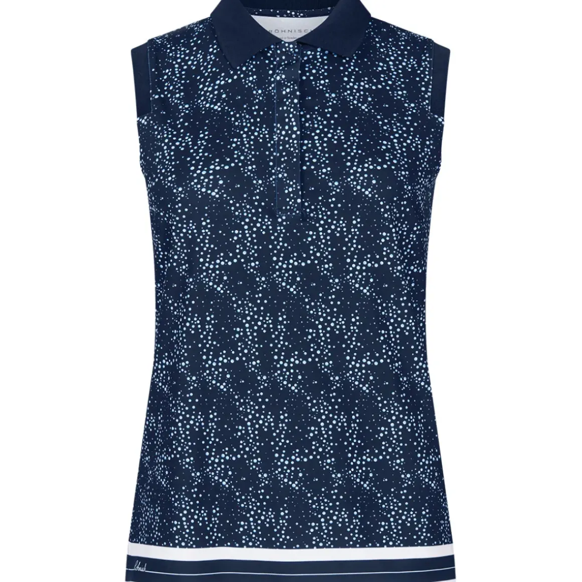 Rohnisch Ladies Deni Sleeveless Golf Polo Shirt