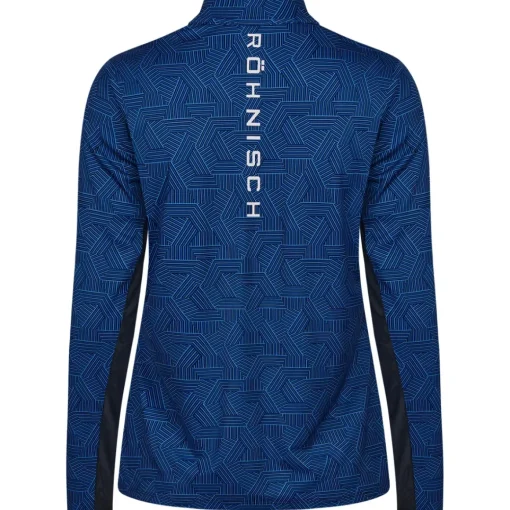 Rohnisch Ladies UV Mesh Half Zip Golf Mid Layer