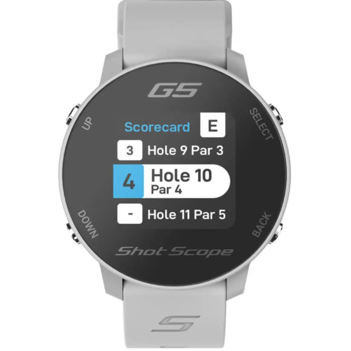 Shot Scope G5 GPS Golf Watch - Dual Strap