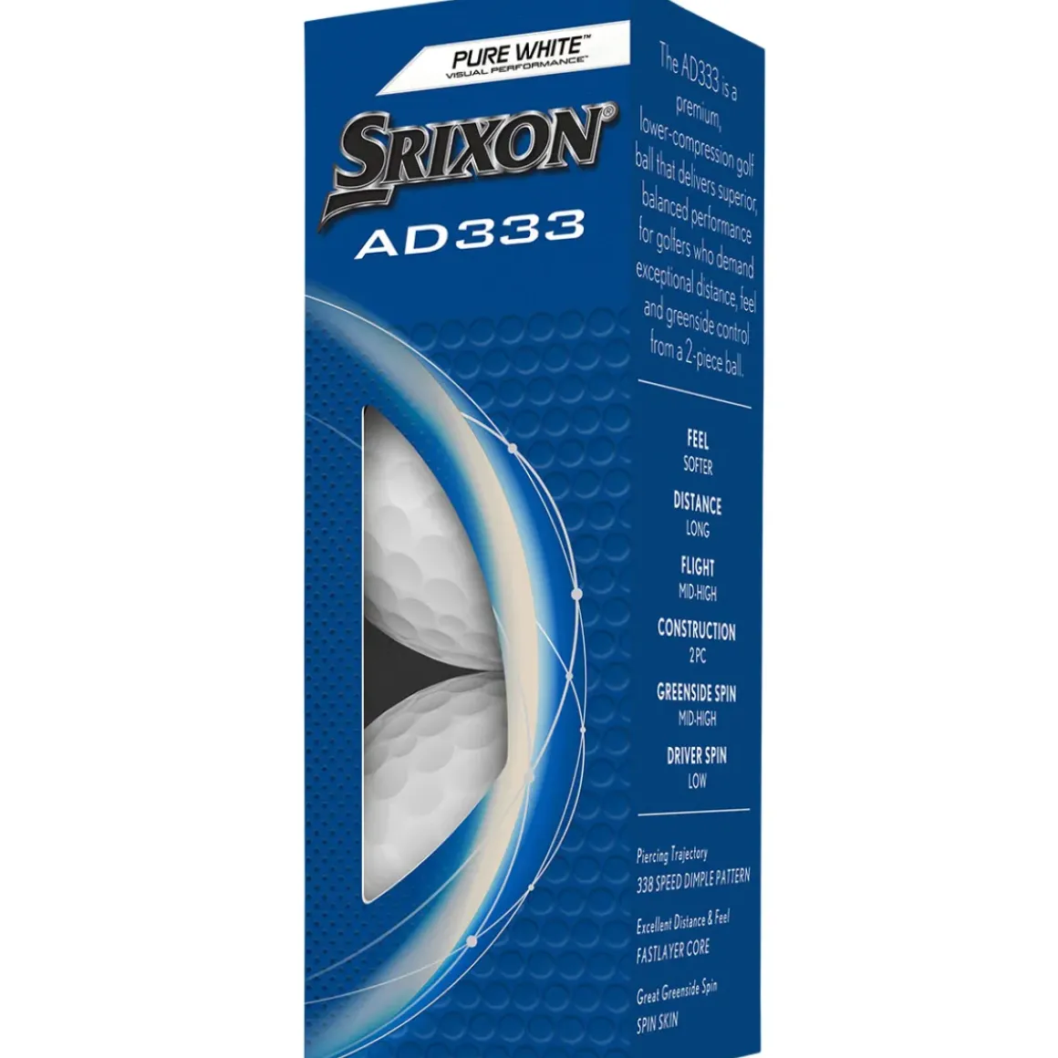 Srixon AD333 12 Golf Ball Pack