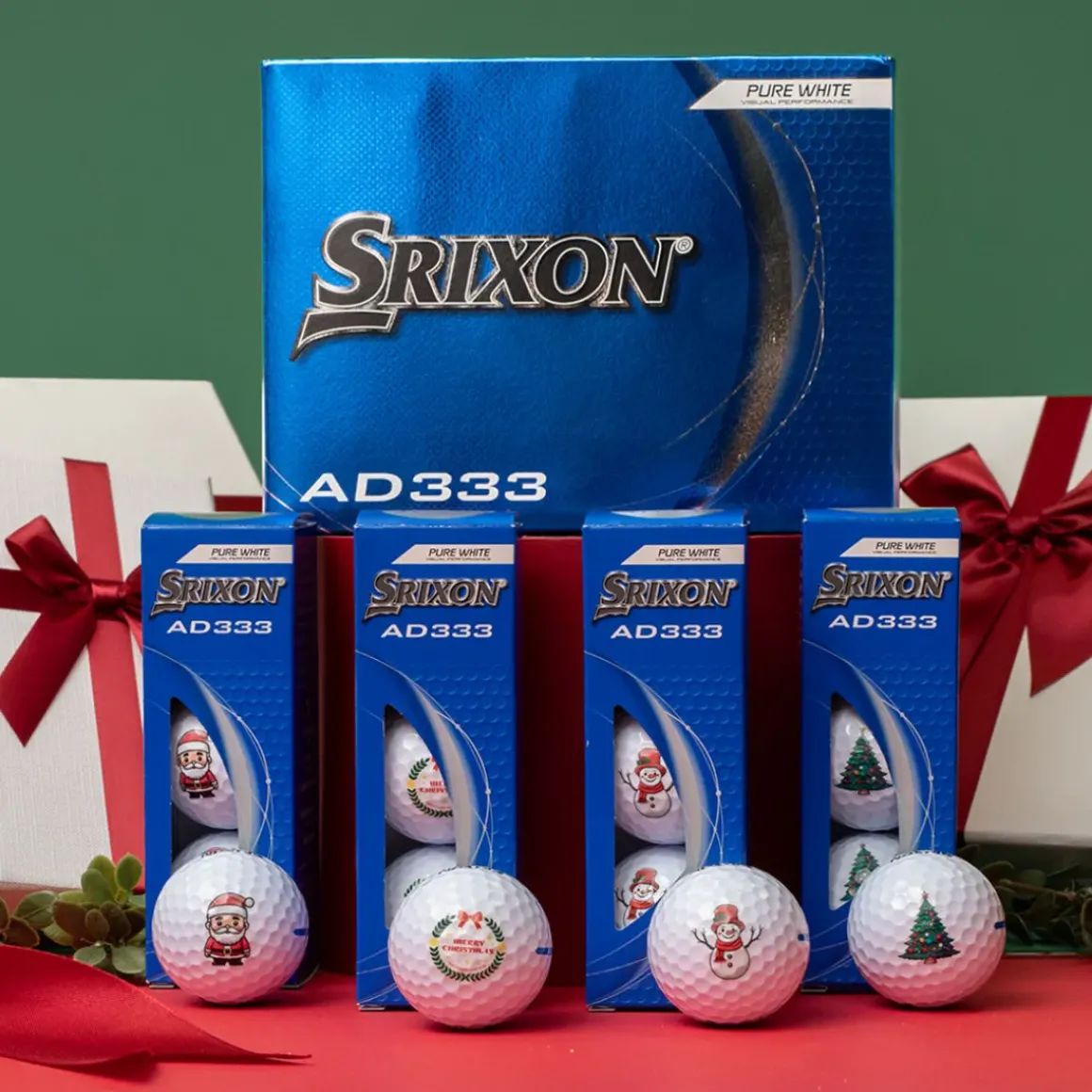 Srixon AD333 Christmas 12 Ball Pack
