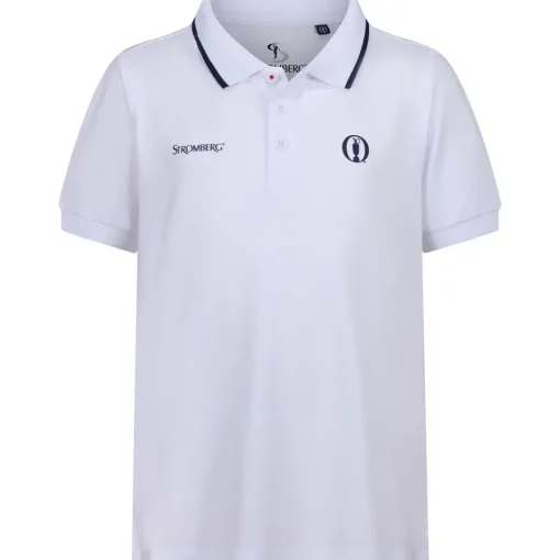 Stromberg Junior The Open Harbour Stretch Golf Polo Shirt