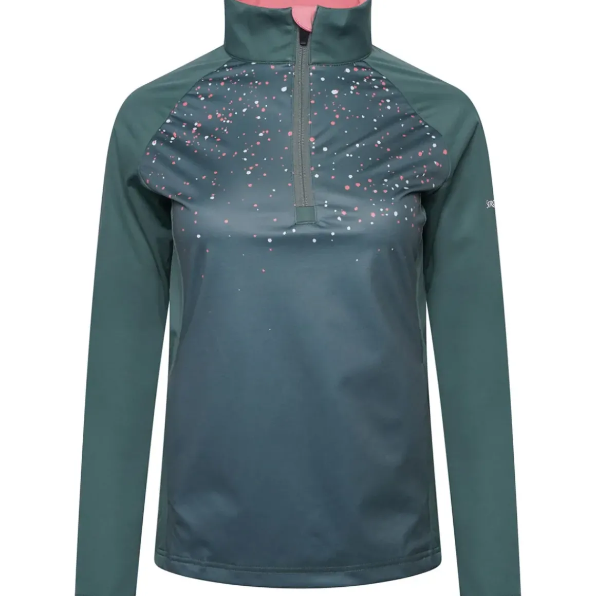Stromberg Ladies Dot Print Golf Mid Layer