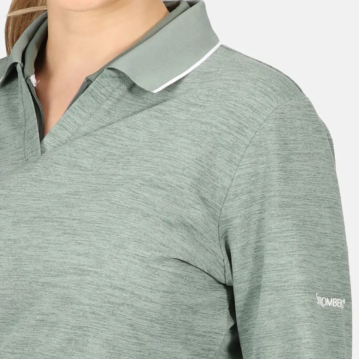 Stromberg Ladies Marl Print Golf Mid Layer
