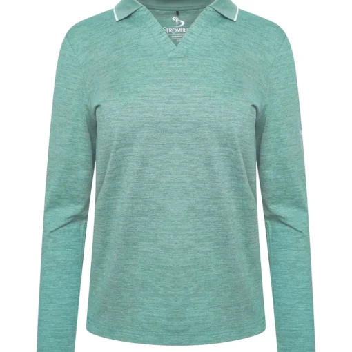 Stromberg Ladies Marl Print Golf Mid Layer