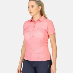 Stromberg Ladies Splatter Print Golf Polo Shirt