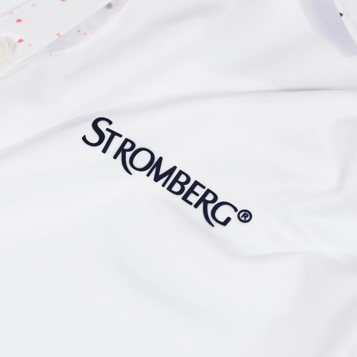 Stromberg Ladies Splatter Print Sleeveless Golf Polo Shirt