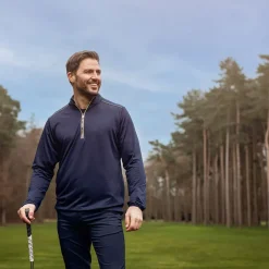 Stromberg Men’s Segura Half Zip Golf Midlayer