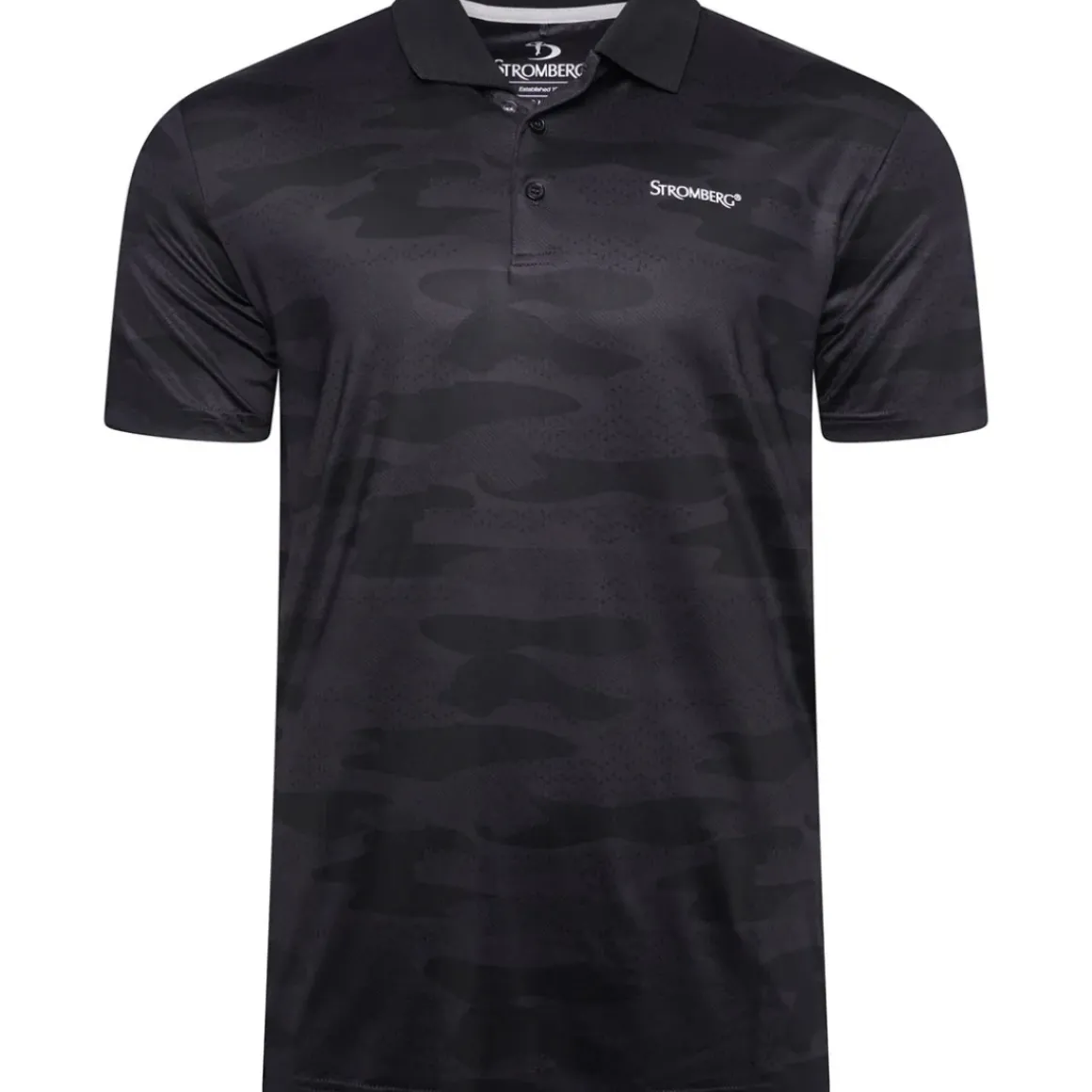 Stromberg Men's Bunker Camo Golf Polo Shirt