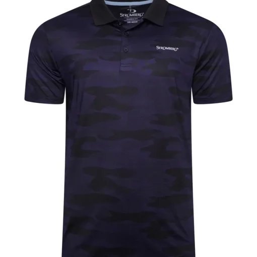 Stromberg Men's Bunker Camo Golf Polo Shirt