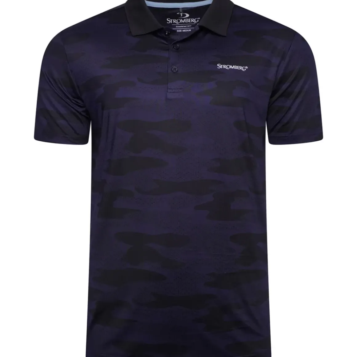 Stromberg Men's Bunker Camo Golf Polo Shirt
