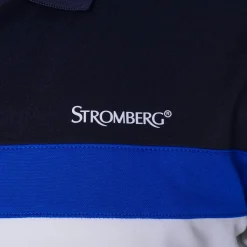 Stromberg Men's Eagle Stripe Golf Polo Shirt