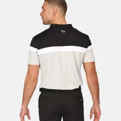 Stromberg Men's Eagle Stripe Golf Polo Shirt