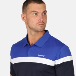 Stromberg Men's Eagle Stripe Golf Polo Shirt