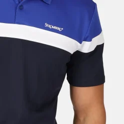 Stromberg Men's Eagle Stripe Golf Polo Shirt