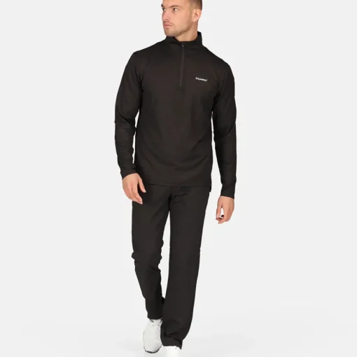 Stromberg Men's Emboss Half Zip Golf Midlayer