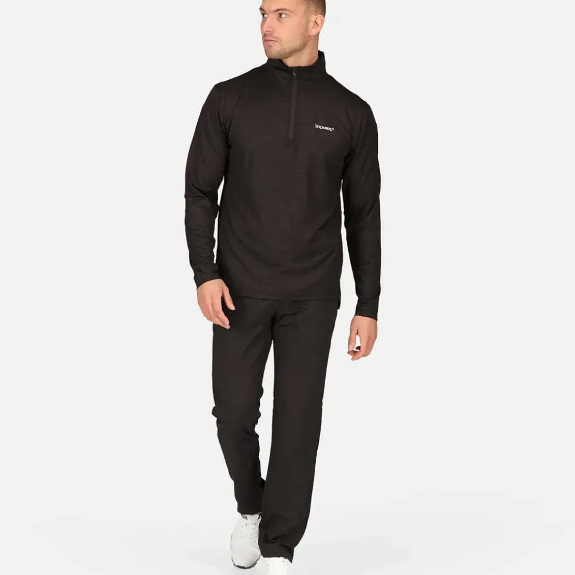 Stromberg Men's Emboss Half Zip Golf Midlayer