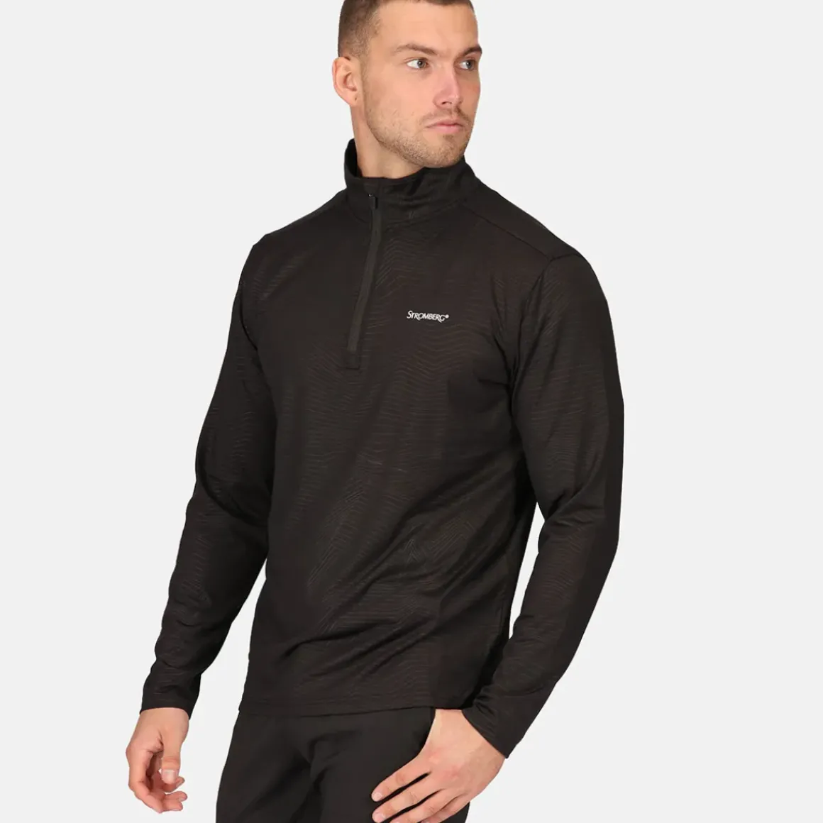 Stromberg Men's Emboss Half Zip Golf Midlayer