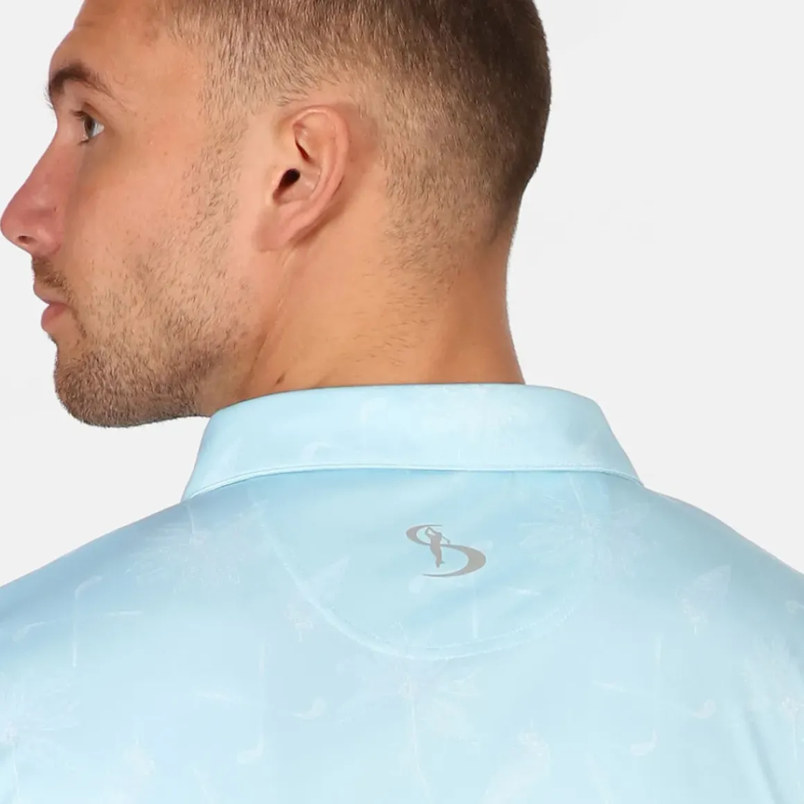 Stromberg Men's Etna Print Golf Polo Shirt