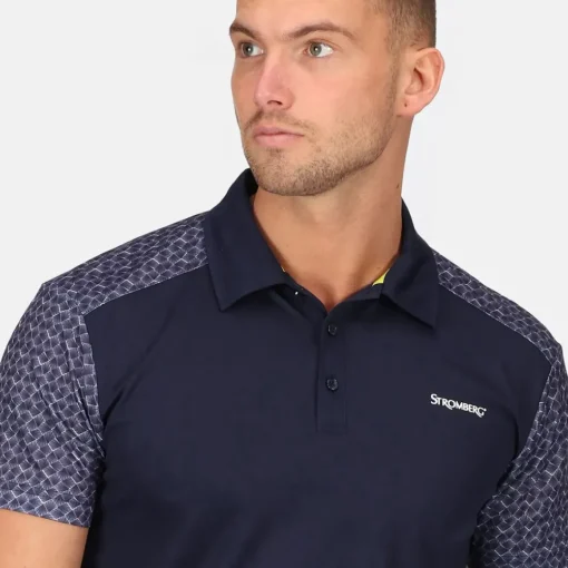 Stromberg Men's Feather Wedge Golf Polo Shirt