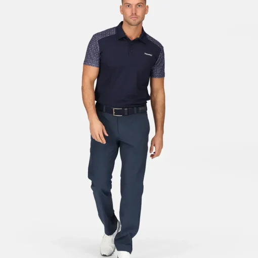 Stromberg Men's Feather Wedge Golf Polo Shirt