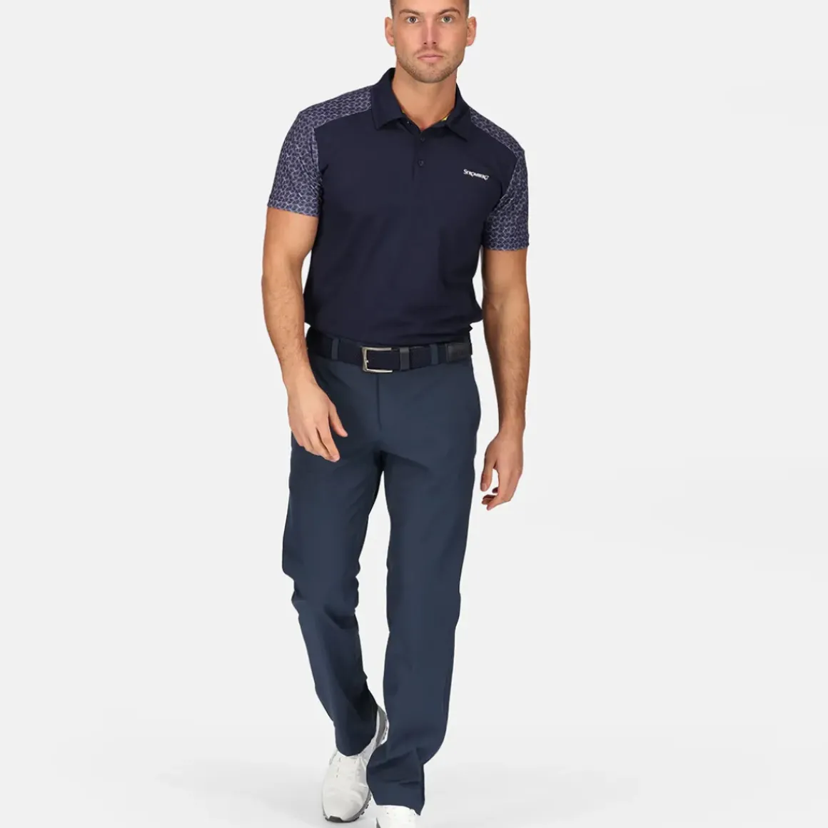 Stromberg Men's Feather Wedge Golf Polo Shirt
