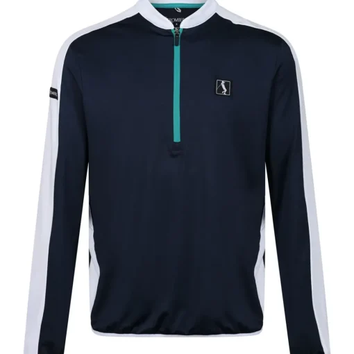 Stromberg Men's Lee Sharpe Tresla Half Zip Golf Midlayer
