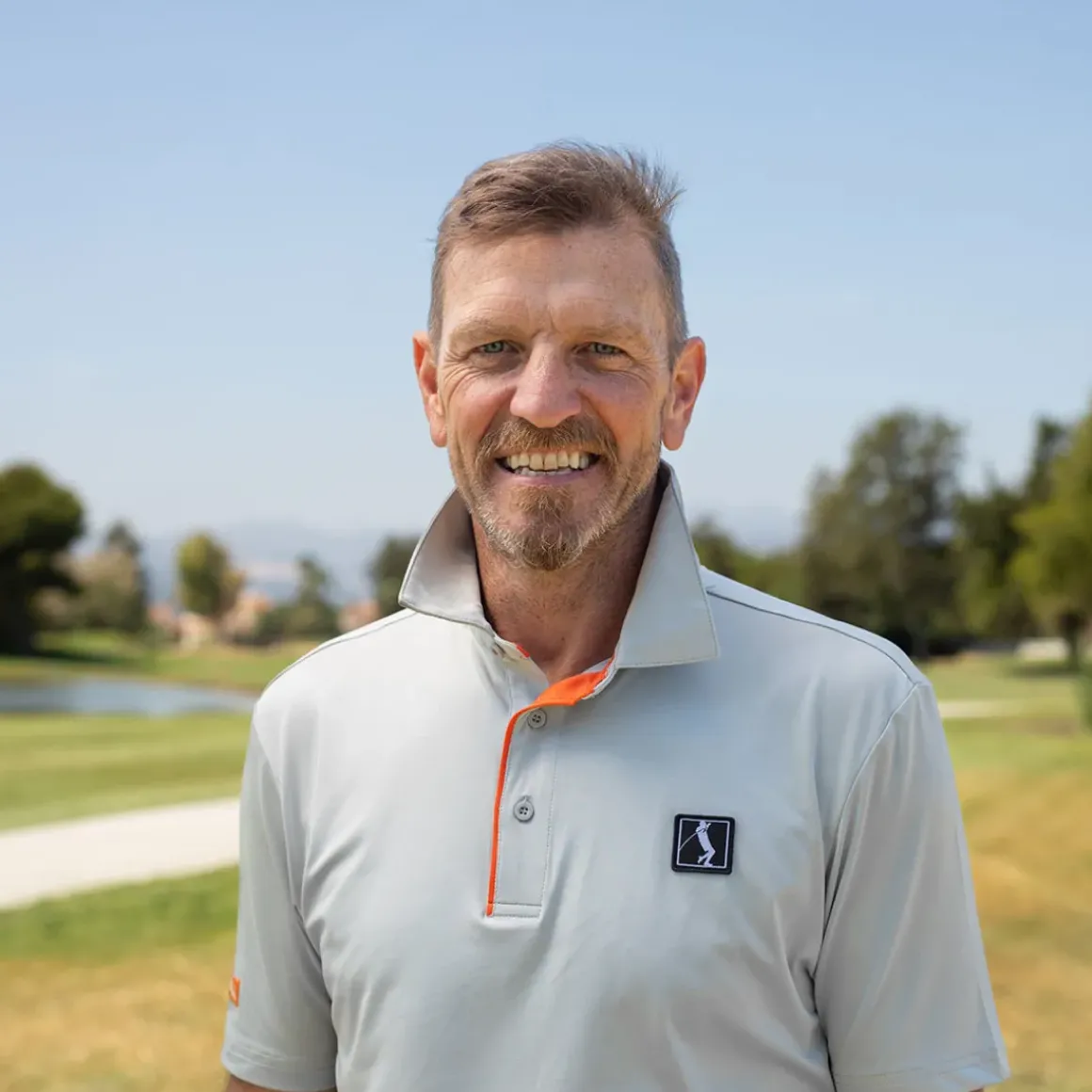 Stromberg Men's Lee Sharpe Coach Golf Polo Shirt