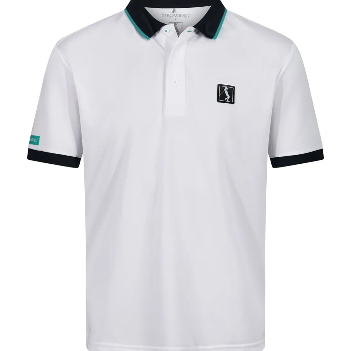 Stromberg Men's Lee Sharpe Flag Golf Polo Shirt