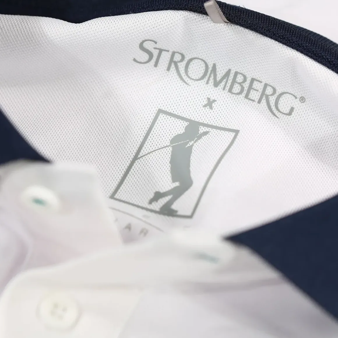 Stromberg Men's Lee Sharpe Flag Golf Polo Shirt