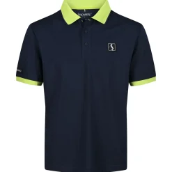 Stromberg Men's Lee Sharpe Flag Golf Polo Shirt