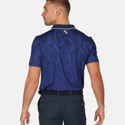 Stromberg Men's Manaslu Print Golf Polo Shirt