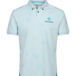 Stromberg Men's OCEANTEE Print Golf Polo Shirt