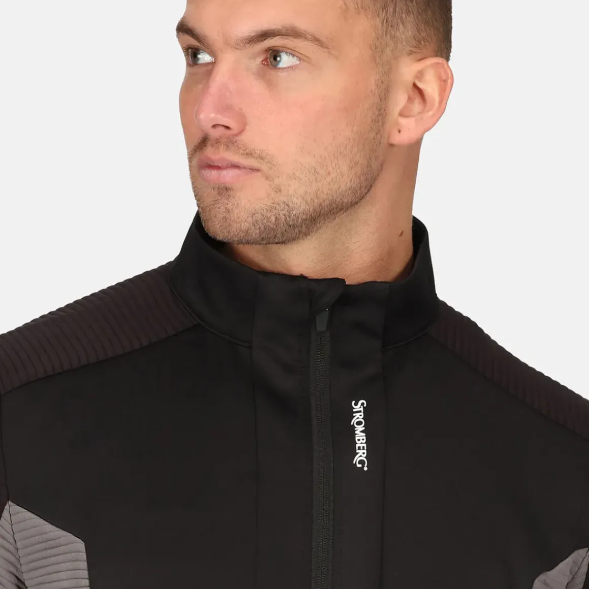 Stromberg Men's Scratch Quilted Full Zip Golf Midlayer