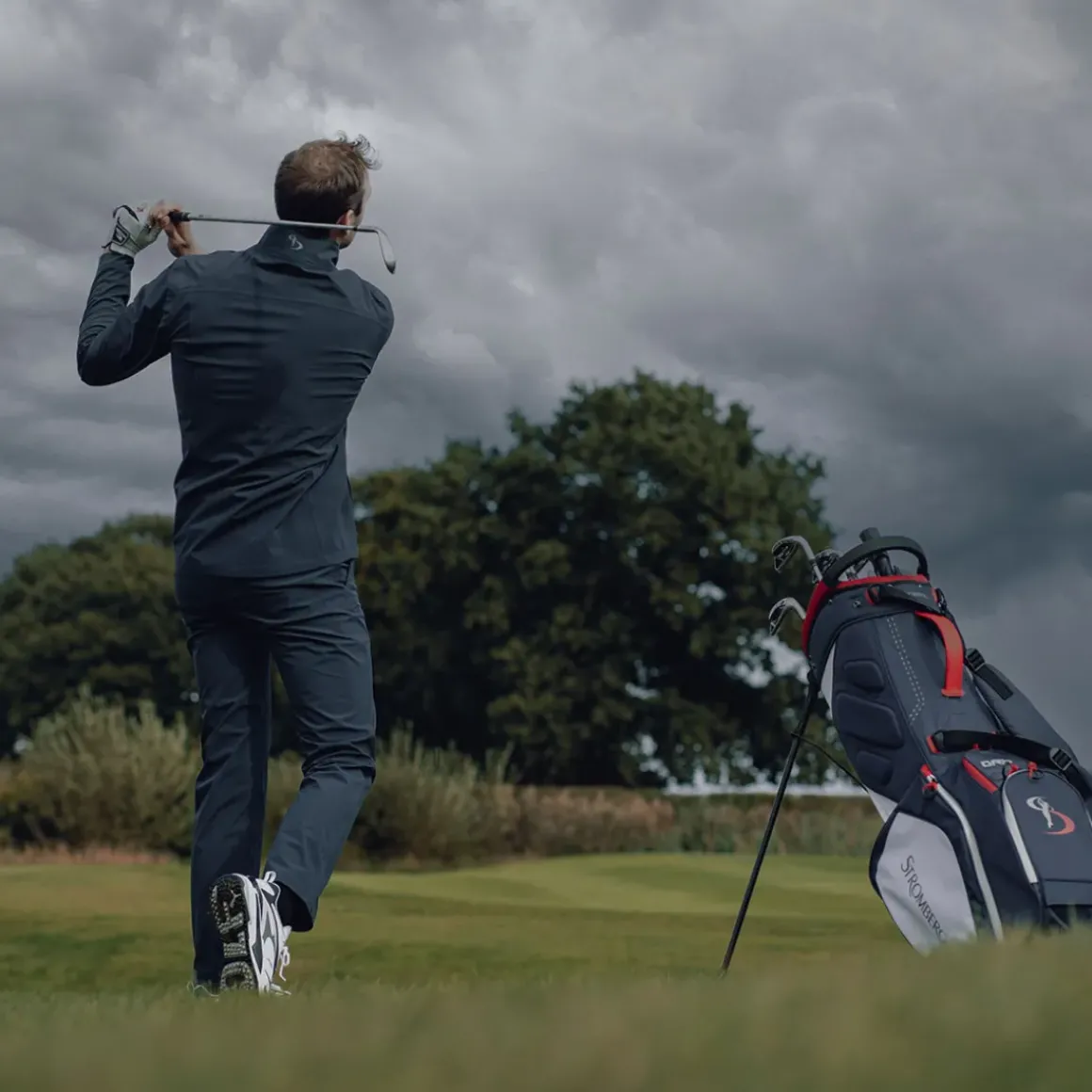 Stromberg Men's Weather Tech Waterproof Golf Jacket