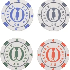 Stromberg The Open Elements Golf Poker Chip Ball Markers