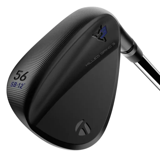 TaylorMade Milled Grind 3 Black Steel Golf Wedge