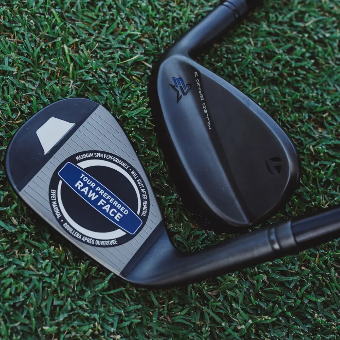 TaylorMade Milled Grind 3 Black Steel Golf Wedge