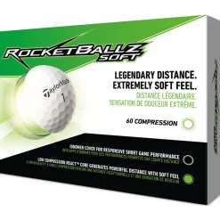 TaylorMade RocketGolf Ballz Soft 12 Golf Ball Pack