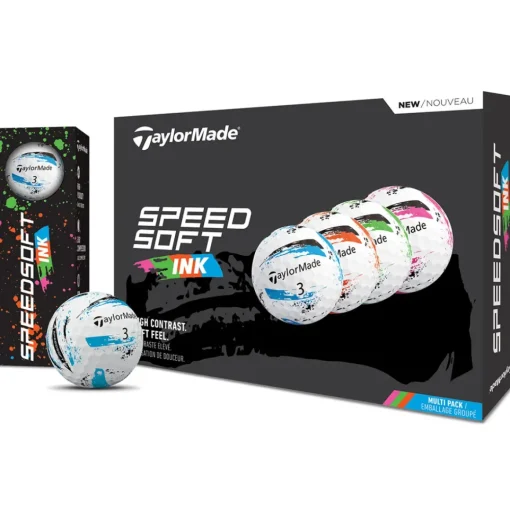 TaylorMade SpeedSoft Ink 12 Golf Ball Pack