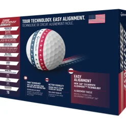 TaylorMade Tour Response Stripe 12 Golf Ball Pack