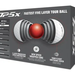 TaylorMade TP5 X 12 Golf Ball Pack