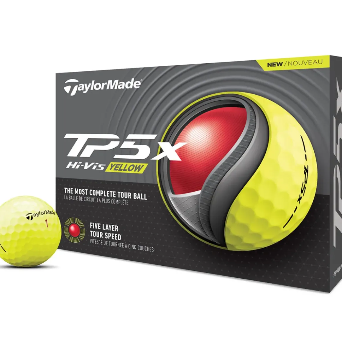 TaylorMade TP5 X 12 Golf Ball Pack