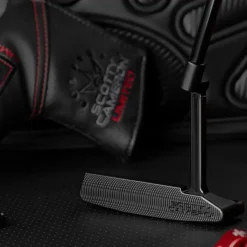 Titleist Scotty Cameron Limited Edition B3 Triple Black Newport 2 Long Neck Golf Putter