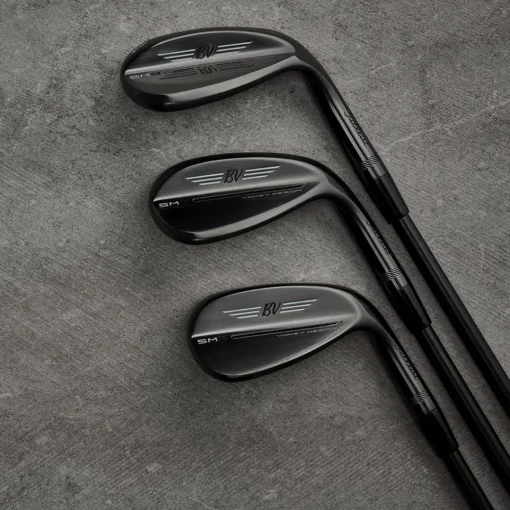 Titleist SM9 Jet Black Premium Steel Golf Wedge