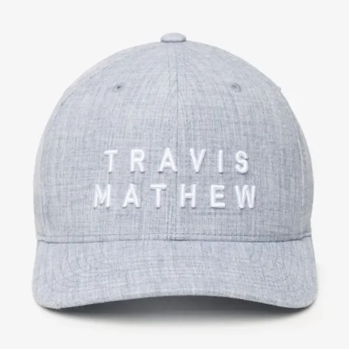 TravisMathew Men's Rockdale Snapback Golf Cap