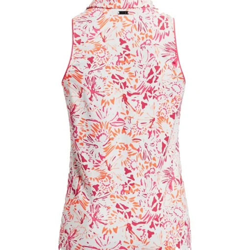 Under Armour Ladies Iso-Chill Sleeveless Golf Polo Shirt