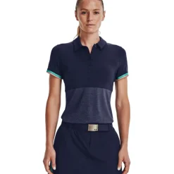 Under Armour Ladies Zinger Point Short Sleeve Stretch Golf Polo Shirt