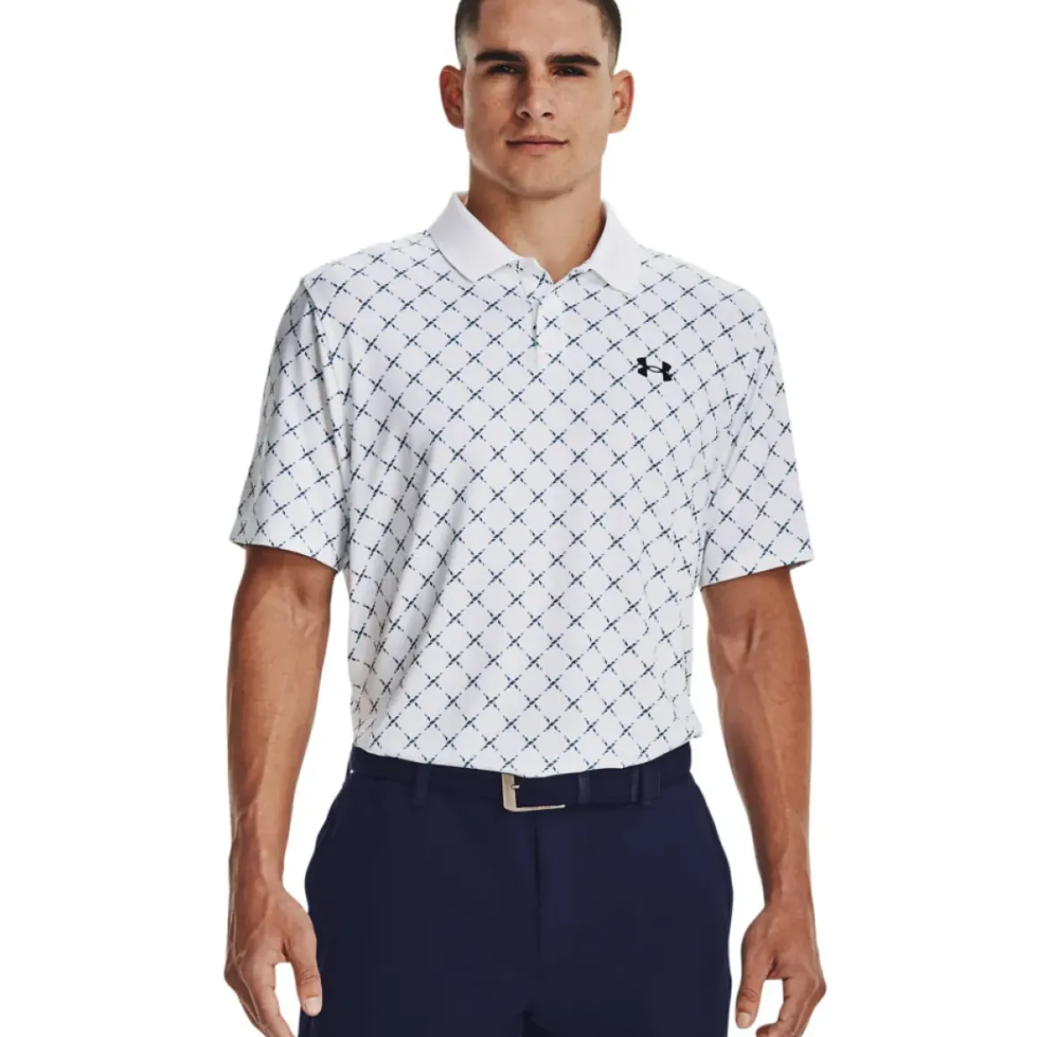 Under Armour Men's Performance 3.0 Printed Golf Polo Shirt